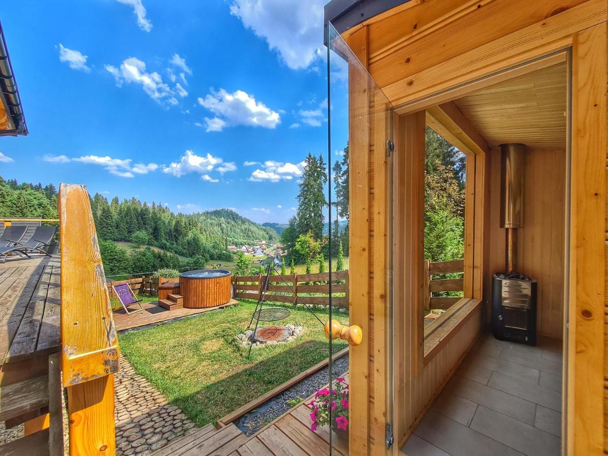 Lk Resort Lapsze Domy Z Prywatna Balia I Sauna Łapsze Niżne Exterior foto