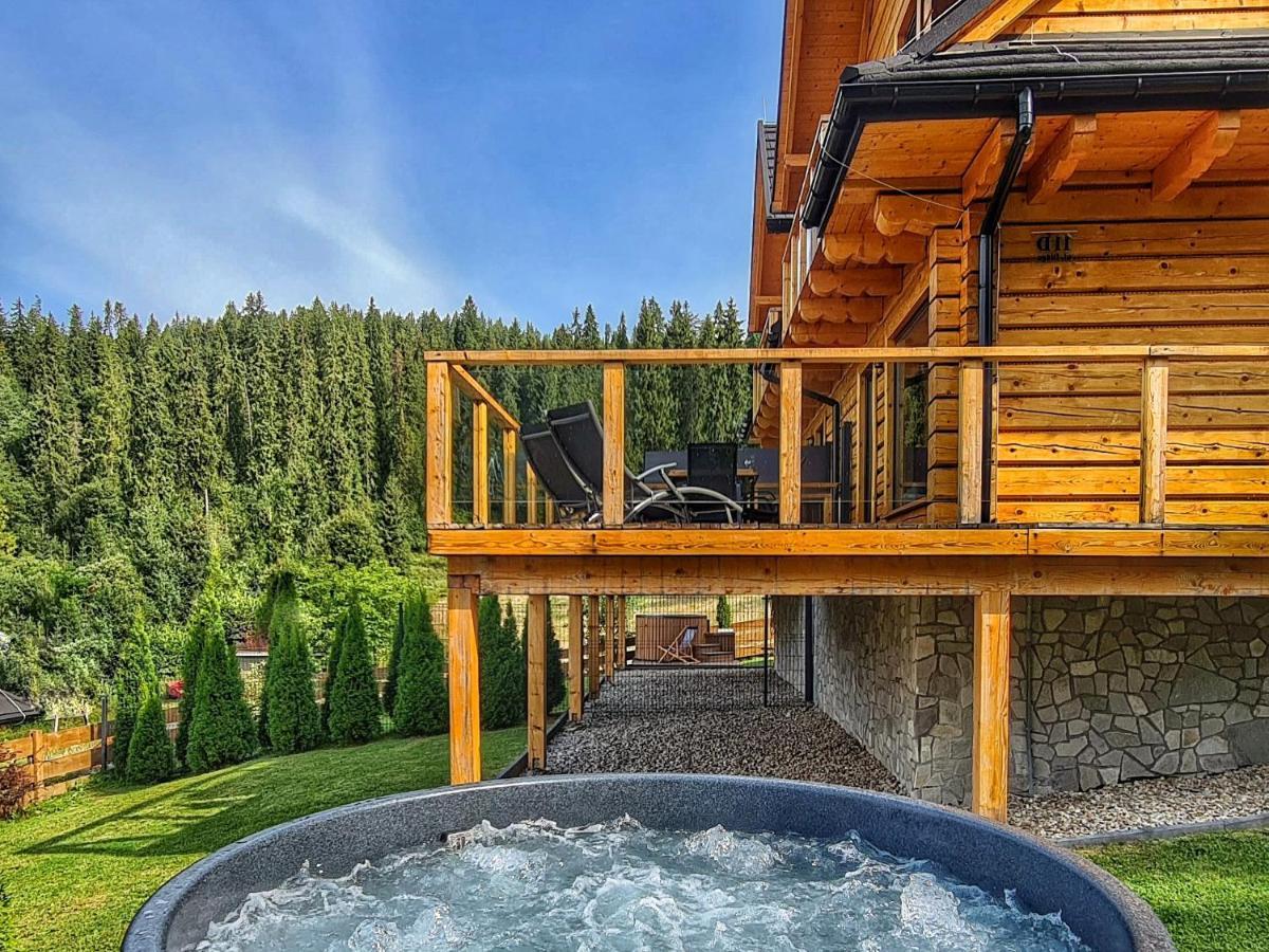 Lk Resort Lapsze Domy Z Prywatna Balia I Sauna Łapsze Niżne Exterior foto